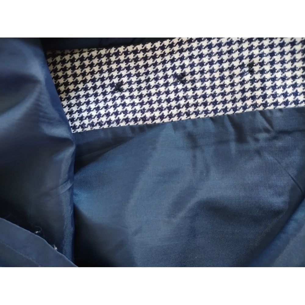 Together Blue & White Plaid Lined Pencil Skirt Women's Size 6 Knee Length EUC - Picture 8 of 8